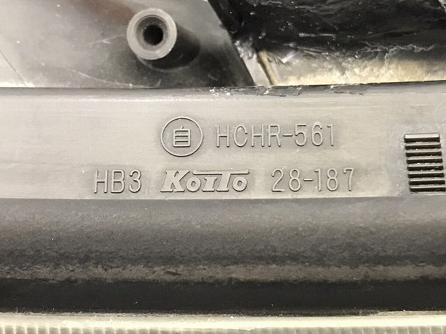 エスティマ ハイブリッド AHR20W 純正 前期 右 ヘッドライト ランプ キセノン HID バラスト AFS付 レベライザー KOITO 28-187(131322)