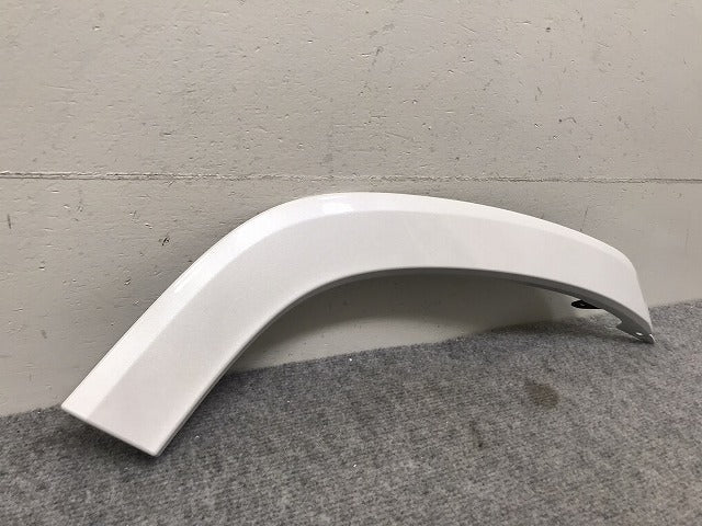 新車外し!ランドクルーザー/ランクル FJA300W/VJA300W 純正 右リア フェンダーアーチモール/オーバーフェンダー 75077-60060 プレシャスホワイトパール 090(131421)