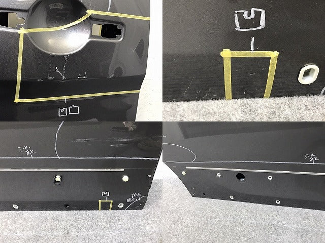 セレナ ハイウェイスター C27/GC27/GFC27/GNC27/GFNC27/HFC27 純正 右 スライド ドア ダークメタルグレーメタリック KAD 日産(131433)