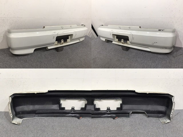 スカイライン R34/ENR34/ER34/HR34 純正 リア バンパー 85022 AA040 ホワイト パール QX1 or QT1 日産(131461)