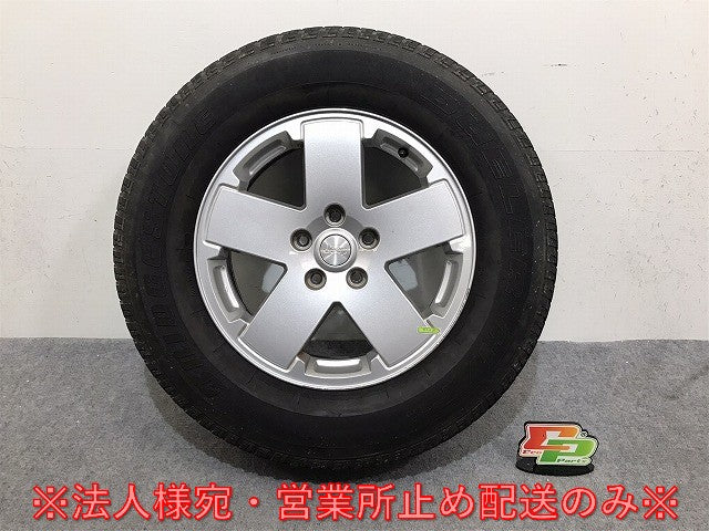 ジープ ラングラー JK 系 純正 ラジアル タイヤホイール 1本のみ 18x7.5J ET44.45 5穴 5H PCD127 ハブ径71mm 1JC34TRMAA AB(131514)