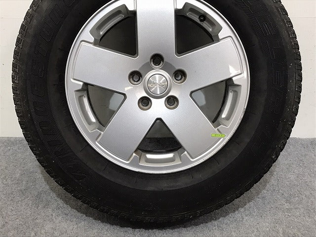 ジープ ラングラー JK 系 純正 ラジアル タイヤホイール 1本のみ 18x7.5J ET44.45 5穴 5H PCD127 ハブ径71mm 1JC34TRMAA AB(131514)