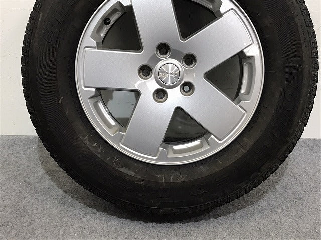 ジープ ラングラー JK 系 純正 ラジアル タイヤホイール 1本のみ 18x7.5J ET44.45 5穴 5H PCD127 ハブ径71mm 1JC34TRMAA AB(131515)
