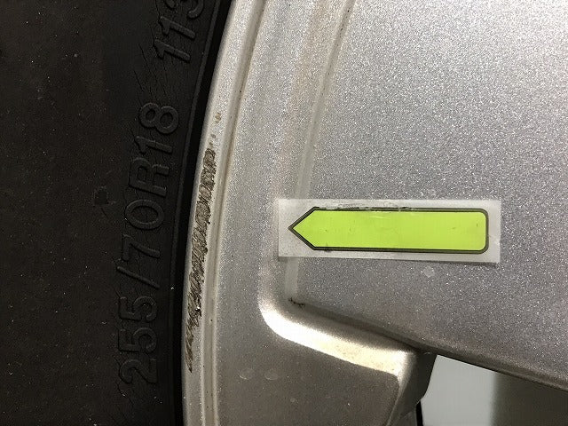 ジープ ラングラー JK 系 純正 ラジアル タイヤホイール 1本のみ 18x7.5J ET44.45 5穴 5H PCD127 ハブ径71mm 1JC34TRMAA AB(131516)