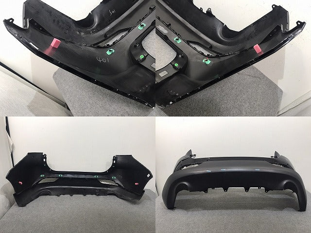 ハリアー/ハイブリッド 80系/MXUA80/MXUA85/AXUH80/AXUH85 純正 リア バンパー 52159-48320 ブラック 202 トヨタ(131526)