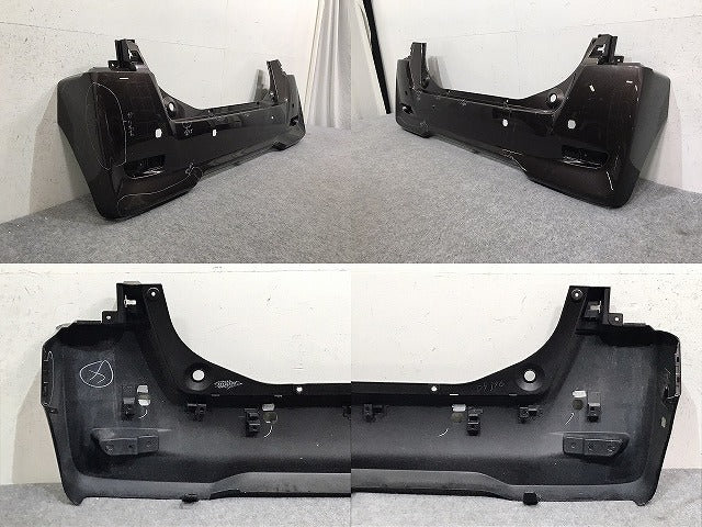 デイズルークス/EKスペース B21A/B11A 純正 リア バンパー 6410C599 アッシュブラウンメタリック CBA 日産(131580)