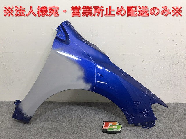 レヴォーグ VM4 VMG 純正 右 フロント フェンダー ブルー メタリック K3X or E8H or K7X スバル(131779)