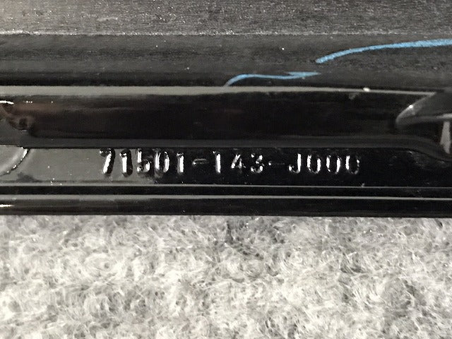 シビック ハッチバック FL1 純正 リア バンパー 71501-T43-J000 クリスタルブラックパール NH731P ホンダ(131789)