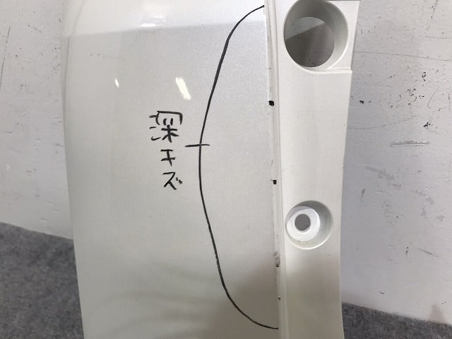 セレナ C27 純正 前期 左 リア コーナーバンパー/コーナーパネル 85231 5TA0H ブリリアントホワイトパール QAB 日産(131857)