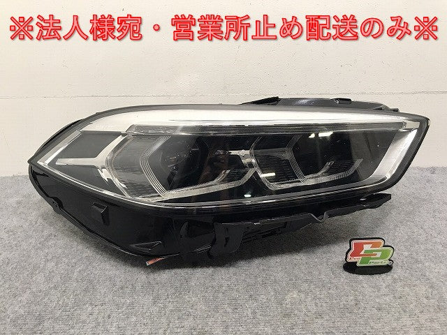 ジャンク!1シリーズ F40 純正 右 ヘッドライト ランプ LED 63.11-9482810-09 90177959ZR09 BMW(131860)