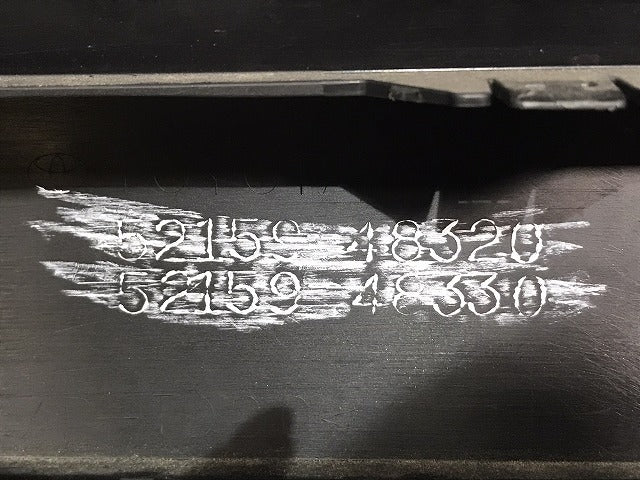 ハリアー 80系/MXUA80/MXUA85/AXUH80/AXUH85/AXUP85 純正 リア バンパー 52159-48320 プレシャスブラックパール 219 トヨタ(131871)