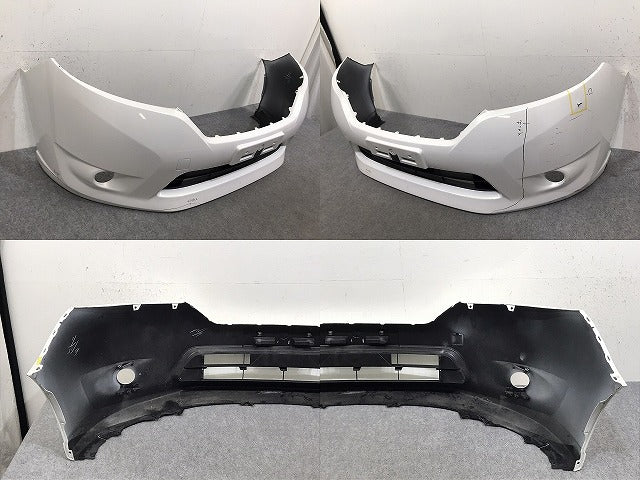 ラフェスタ ハイウェイスター CWEAWN/CWEFWN 純正 フロント バンパー C570-50031 ホワイト パール 34K or 25D 日産(131882)