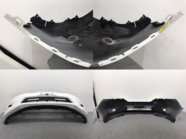 ラフェスタ ハイウェイスター CWEAWN/CWEFWN 純正 フロント バンパー C570-50031 ホワイト パール 34K or 25D 日産(131882)