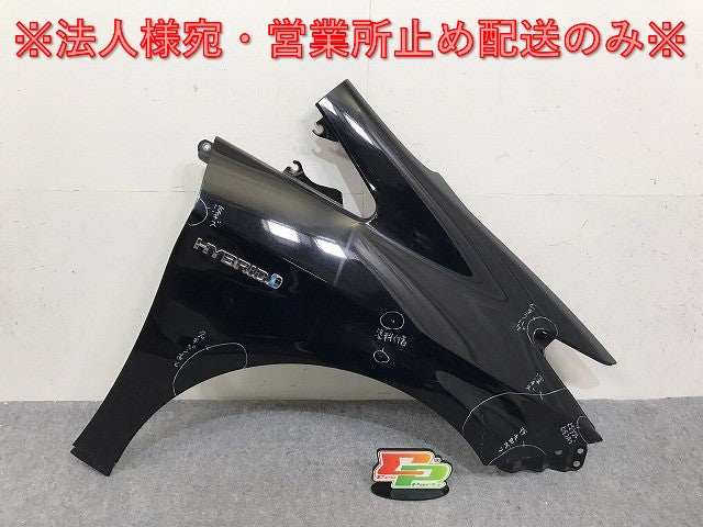プリウス ZVW30 純正 前期 右 フロント フェンダー ブラック 202 トヨタ(131925)