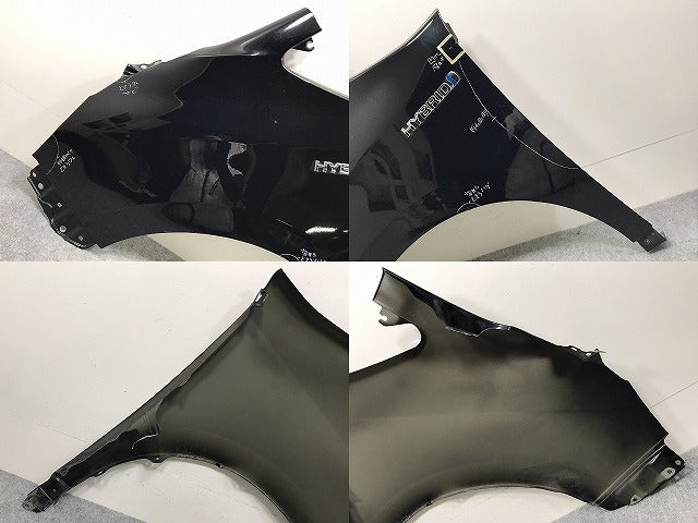 ヴォクシー/V/X ハイブリッド 80系/ZRR80G/ZRR85G/ZWR80G 純正 左 フロント フェンダー ブラック 202 トヨタ(131932)