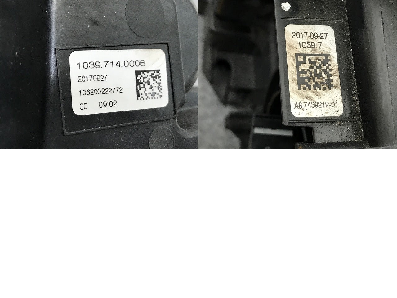 ジャンク!5シリーズ G30 G31 純正 右 ヘッドライト ランプ LED 7439212-01 BMW(132027)