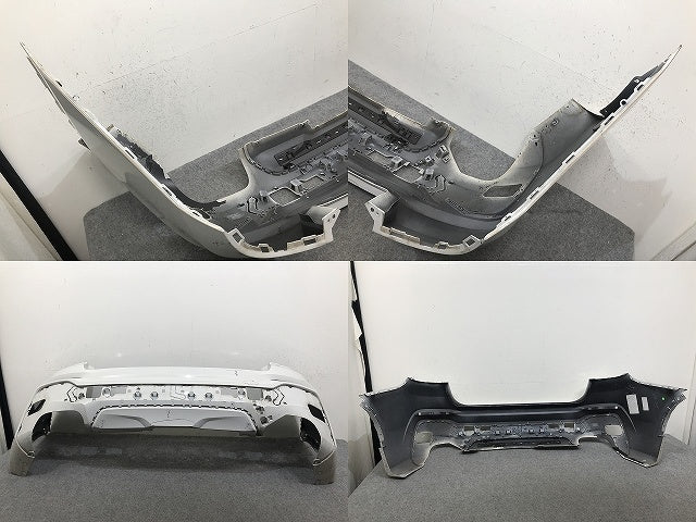 X4シリーズ Mスポーツ F26 純正 リア バンパー 5112-8056999 アルピンホワイトⅢ 300 BMW(132176)