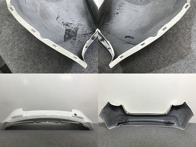 フィット ハイブリッド GE6 GE7 GE8 GE9 GP1 純正 後期 リア バンパー 71501-TF0X-ZX00 タフタホワイト NH578 ホンダ(132200)