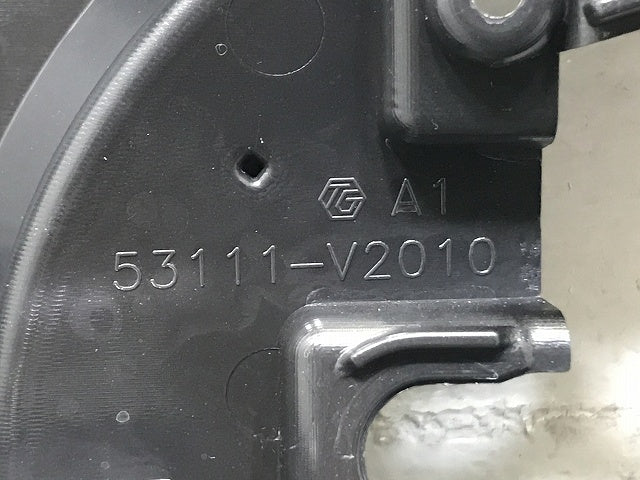 新車取り外し!アルファード AGH40W/AGH45W 純正 フロント グリル/アッパーグリル カメラ穴付  53111-V2010 メッキ トヨタ(132221)