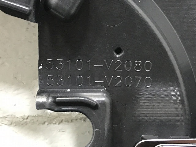 新車取り外し!アルファード AGH40W/AGH45W 純正 フロント グリル/アッパーグリル カメラ穴付  53111-V2010 メッキ トヨタ(132221)