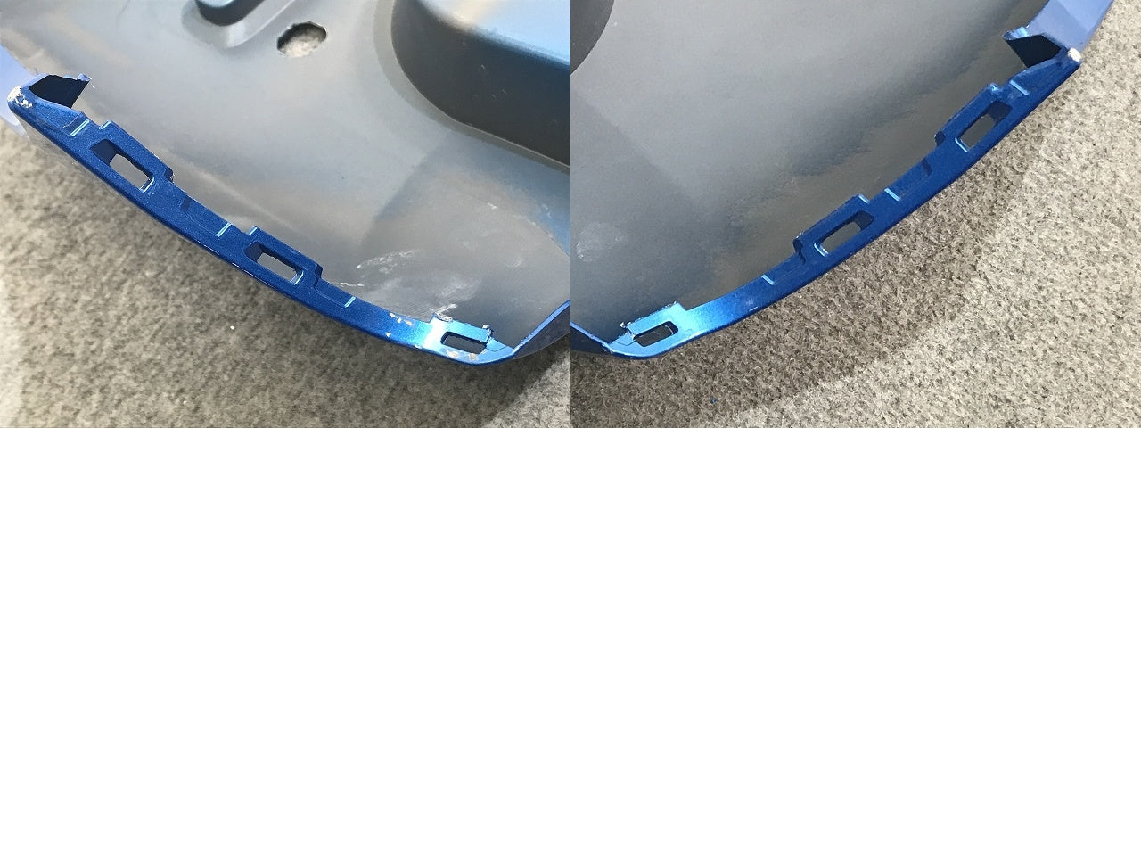 スペーシア フレアワゴン MK53S MM53S 純正 リア バンパー 71811-79R ブリスクブルーメタリック XWY スズキ(132302)