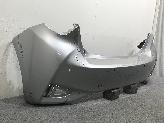 ヴィッツ 130/KSP130/NSP130/NSP135/NCP131 純正 後期 リア バンパー 52159-52870/A70 シルバーメタリック 1F7 トヨタ(132435)