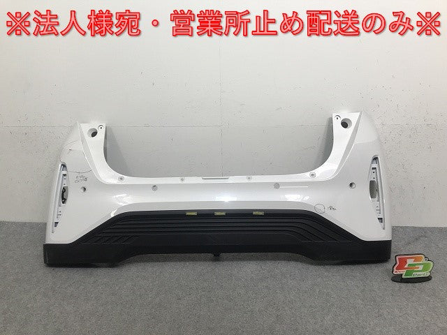 サクラ B6AW 純正 リア バンパー 85022 7PA-0 ホワイトパール QBB 日産(132550)