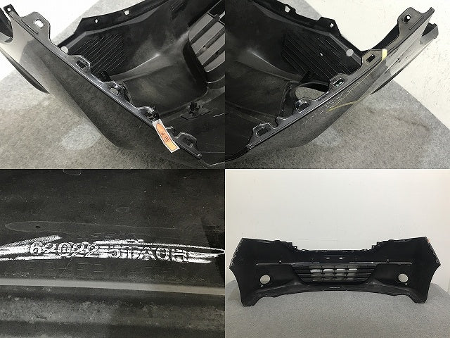 セレナ/S/X/G C27/GC27/GNC27 純正 前期 フロント バンパー 62022 5TA0H ダイヤモンドブラック G41 日産(132561)