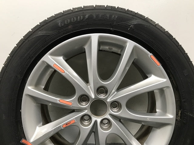 インプレッサG4/インプレッサスポーツ GJ2/3/6/7/GP2/3/6/7 純正 タイヤ ホイールセット 16x6.5J/ET48/5穴 5H/PCD100/ハブ径56mm(132598)