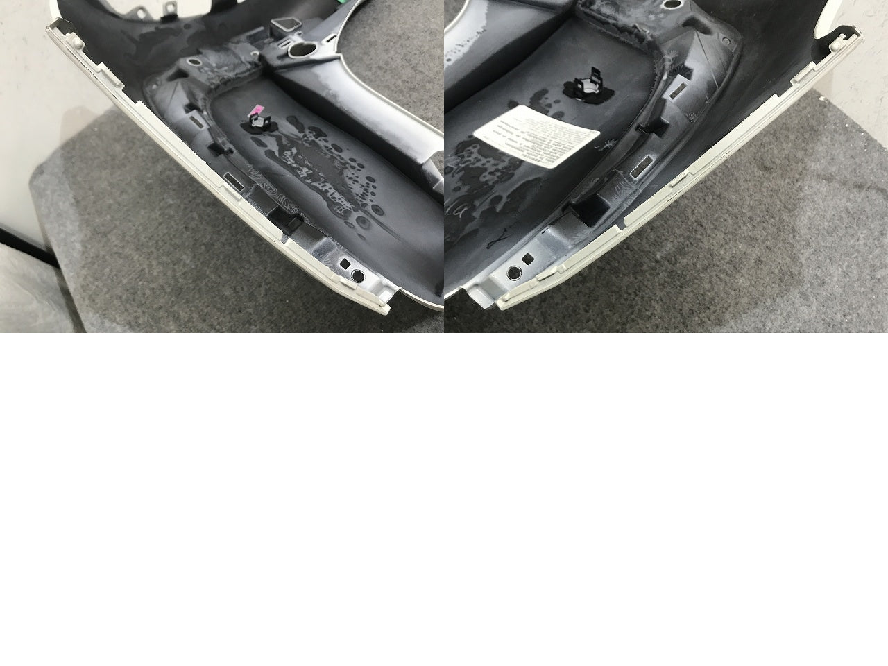 シエンタ/ハイブリット 170系/NHP170G/NSP170G/NSP172G/NCP175G 純正 リア バンパー 52159-52770/A80 ホワイトパール 070(132741)