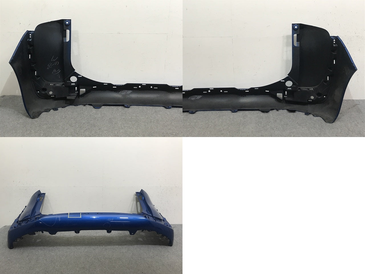 シエンタ/ハイブリット 170系/NHP170G/NSP170G/NSP172G/NCP175G 純正 リア バンパー 52159-52770 コバルトブルーメタリック 8T7 トヨタ(132793)