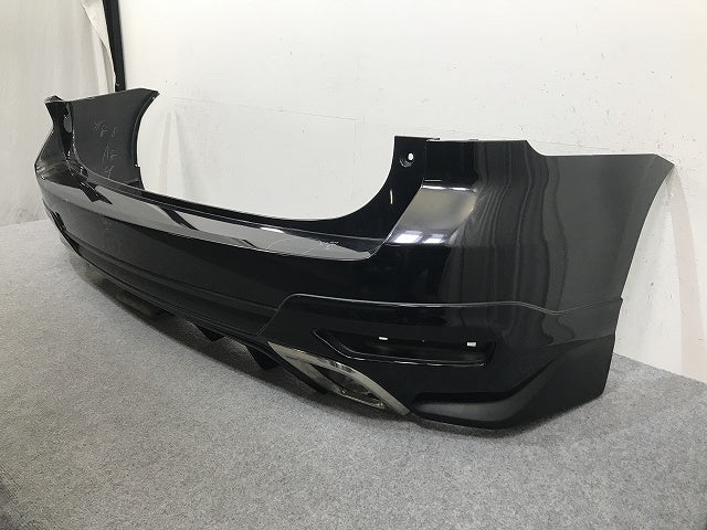 フォレスター SJ5/SJG 純正 リア バンパー オプション スポイラー付 57704SG012 クリスタルブラックシリカ D4S スバル(132823)