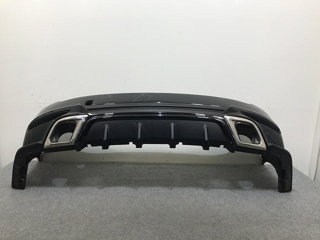 フォレスター SJ5/SJG 純正 リア バンパー オプション スポイラー付 57704SG012 クリスタルブラックシリカ D4S スバル(132823)