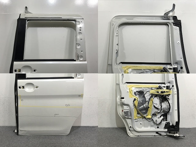タント カスタム/シフォン カスタム LA600S/LA610S/LA600F/LA610F 純正 左 スライドドア パールホワイトⅢ W24 ダイハツ(132940)