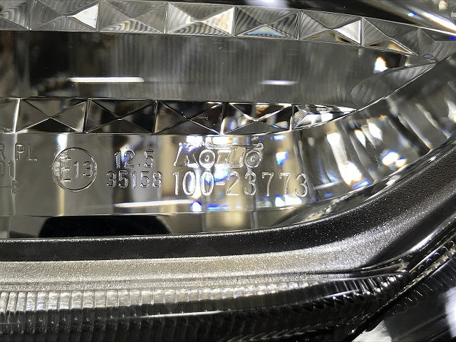 ekクロス B34W/B35W/B37W/B37W 純正 右 ヘッドライト/ランプ LED レベライザー 刻印C KOITO 100-23773 MQ714714 三菱(133005)