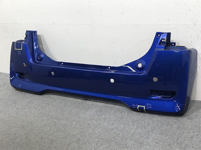 デイズルークス/EKスペース B21A/B11A 純正 リア バンパー 6410C599 オーシャンブルーパール SMB 日産(133015)