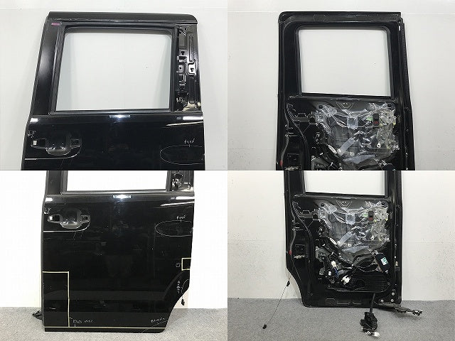 N-BOX/NBOX Nボックス/カスタム JF1/JF2 純正 左 スライドドア スマートブラック NH850 ホンダ(133083)