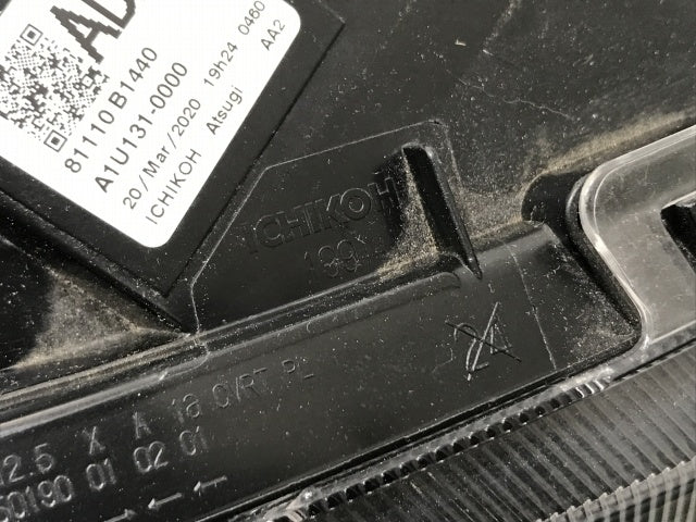 ライズ/レックス/Z/ロッキー/G A200/A210/A201/A202/A/S/F 純正 右 ヘッドライト LED レベ 刻印AD ICHIKOH 1991/81110 B1440(133128)