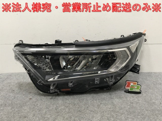 RAV4 ラブ4 ラヴ4/ガソリン車用 MXAA52/MXAA54 純正 左 ヘッドライト/ランプ LED レベライザー 刻印E STANLEY 42-90 トヨタ(133135)