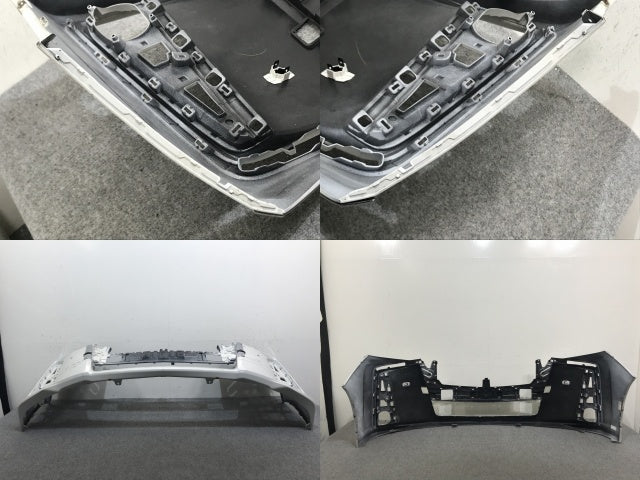 アルファード/S/ハイブリッド 30系/AGH30W/AGH35W/GGH30W/GGH35W/AYH30W 純正 後期 フロント バンパー 52119-58610 ホワイト 070(133154)