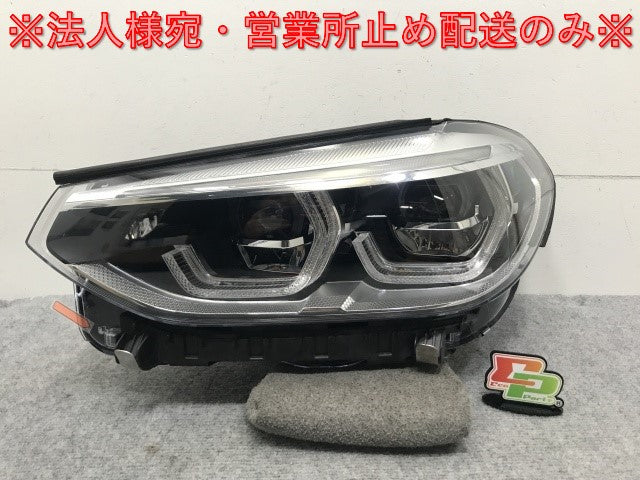 ジャンク!X3 X4 シリーズ G01/G02 純正 前期 左 ヘッドライト/ランプ LED AL Automotive Lighting 8739655-03 BMW(133589)