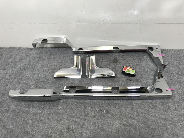 新品!ギガ ファイブスター 2代目 2015- 社外 左右 フロント バンパー エンドカバー スカート付車用 ジェットイノウエ 510591(133676)