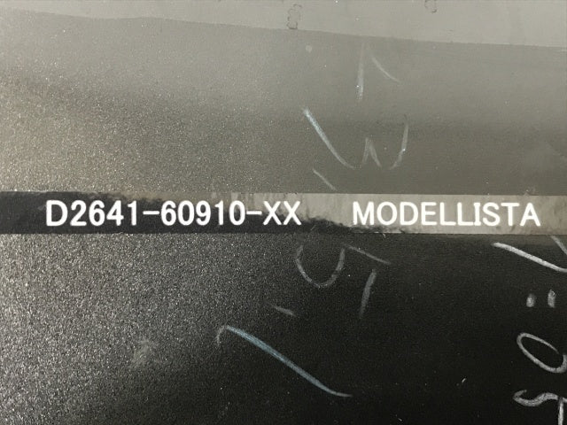 ヤリス KSP210/MXPA10/MXPA15/MXPH10/MXPH15 純正 左 リア スパッツ モデリスタ D2641-60910-XX ブラック 202 トヨタ(133706)