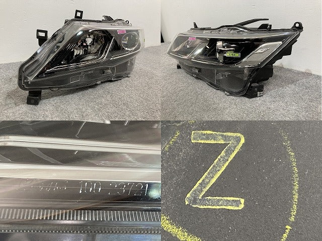 セレナ/ハイウェイスター/S/X/G/XV C27/GC/GFC/GNC/GFNC/HFC/HC 純正 前期 左ヘッドライト LED レベ付 100-23721 26075-5TF5A(133903)