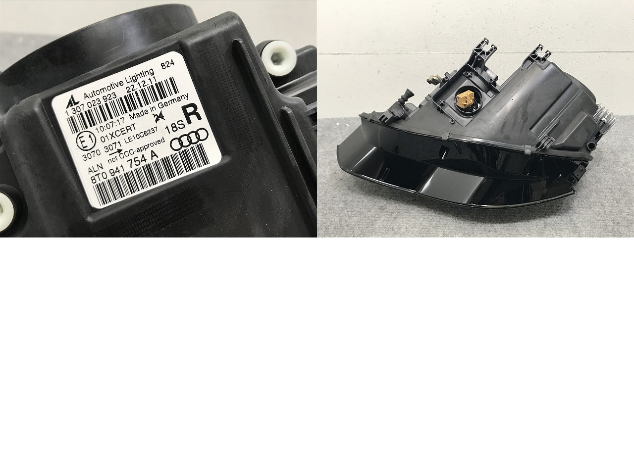新品!A5(B8) 8T系 純正 後期 右 ヘッドライト/ランプ キセノン HID AFS無 Automotive Lighting 8T0 941 754 A 8T0941754A アウディ(133976)