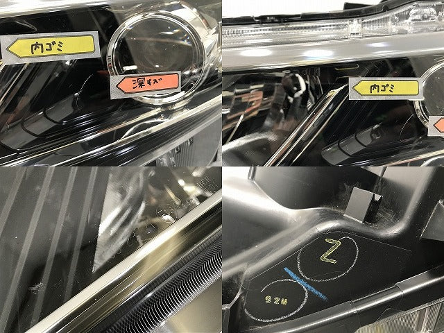 セレナ/ハイウェイスター/S/X/G/XV C27/GC/GFC/GNC/GFNC/HFC/HC 純正 前期 左ヘッドライト LED レベ付 100-23721 26075-5TF5A(133980)