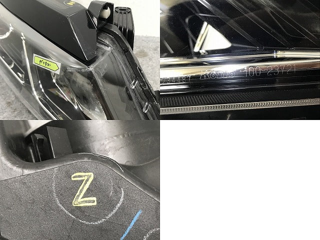 セレナ/ハイウェイスター/S/X/G/XV C27/GC/GFC/GNC/GFNC/HFC/HC 純正 前期 右ヘッドライト LED レベ付 100-23721 26010-5TF5A(133999)