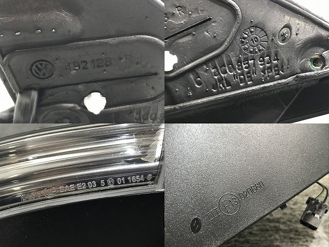 新品!パサート ヴァリアント 3C 純正 右 ドアミラー 15線 ウインカー付 3C0 857 934 3C2857508CG9B9 フォルクスワーゲン(134004)