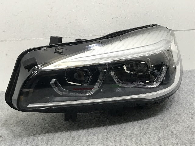 2シリーズ F45/F46 純正 後期 左 ヘッドライト/ランプ LED 8738643-03/LE16C6380 BMW(134009)