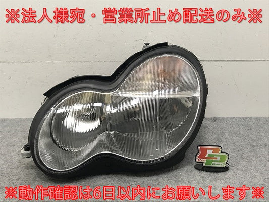 新品!Cクラス W203 社外 左 ヘッドライト ハロゲン AL Automotive Lighting 0 301 166 601/LE98C646 2038200761 メルセデスベンツ(134031)